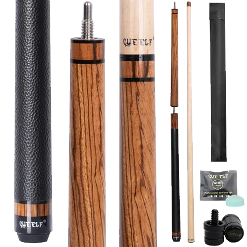 CUEELF Break Jump Cue Hard Maple Shaft 13.5mm Bakelite Tip